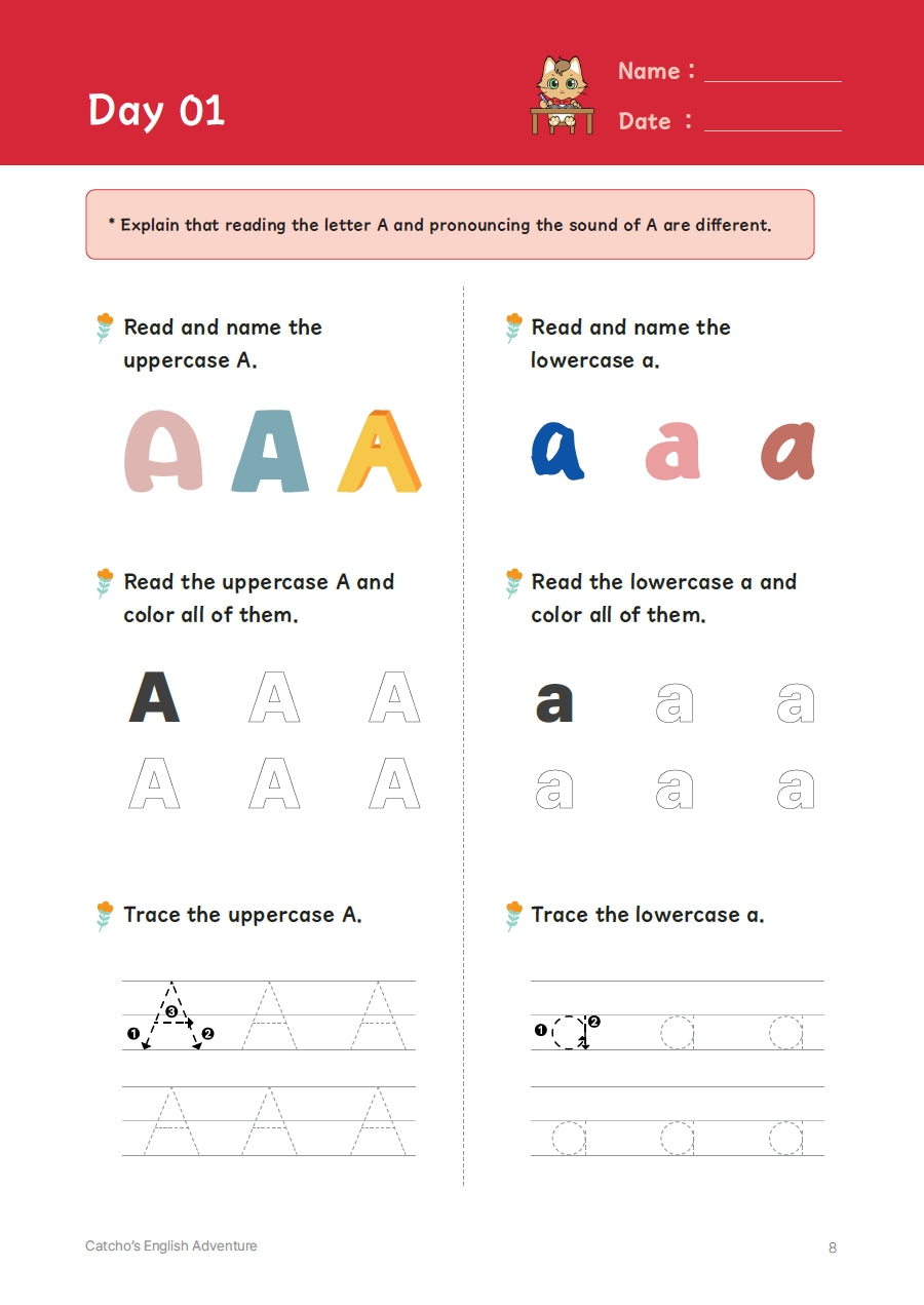 Catcho's English Adventure (Beginner) Pre-K to Kindergarten