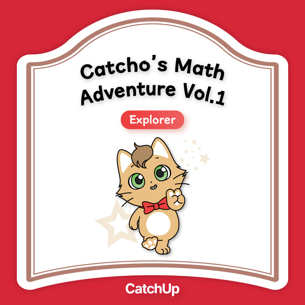 Catcho's Math Adventure Vol.1 (Explorer) Pre-K to Kindergarten