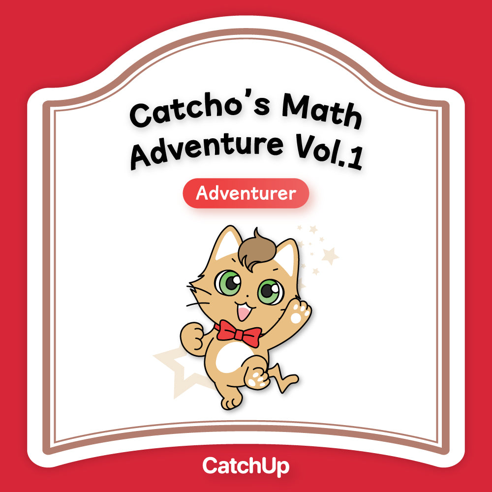 Catcho's Math Adventure Vol.1 (Adventurer) Pre-K to Kindergarten